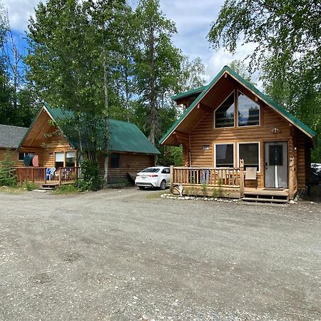 Talkeetna Log Cabin With Hot Tub Unit 1 Экстерьер фото