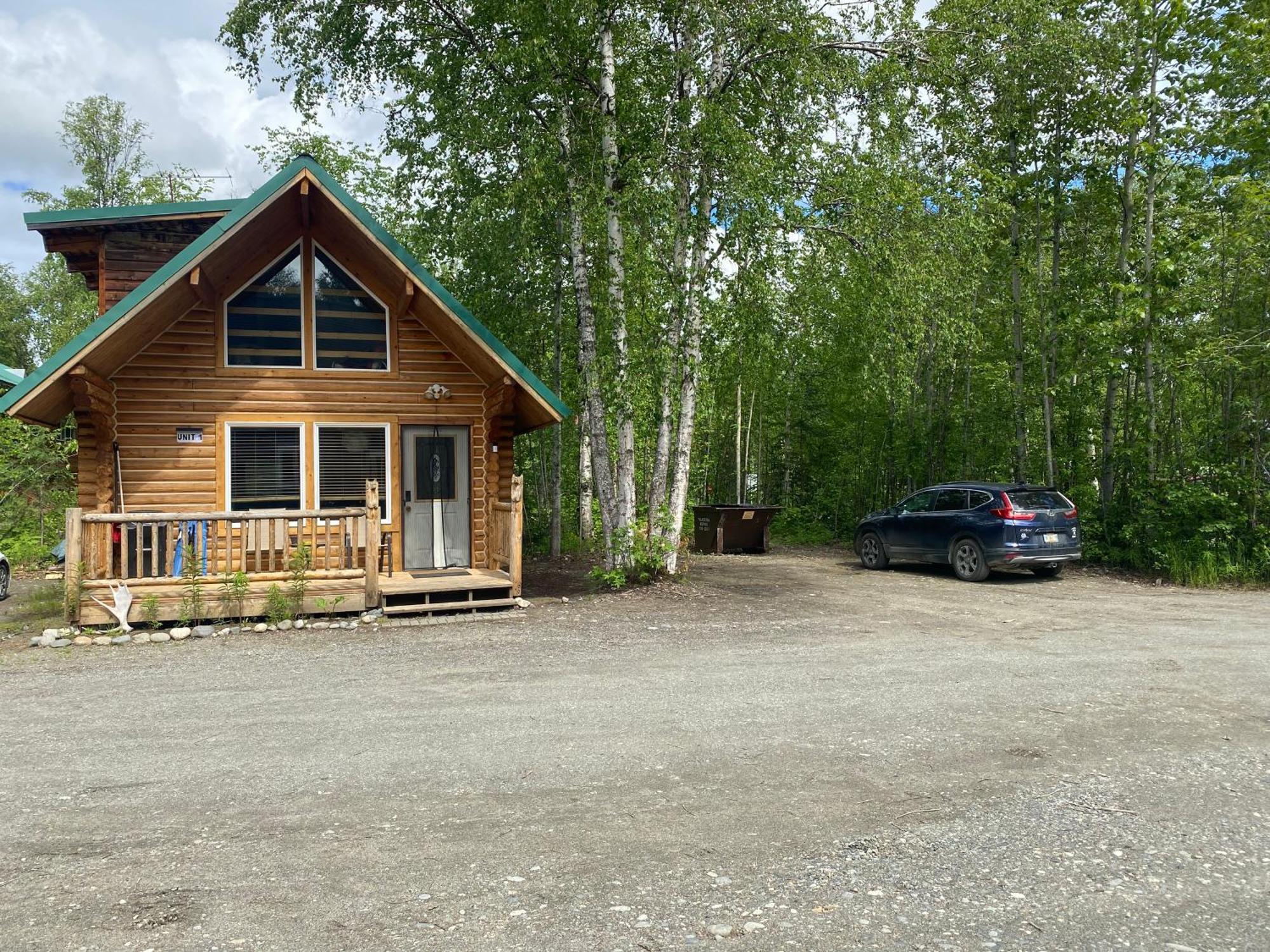 Talkeetna Log Cabin With Hot Tub Unit 1 Экстерьер фото