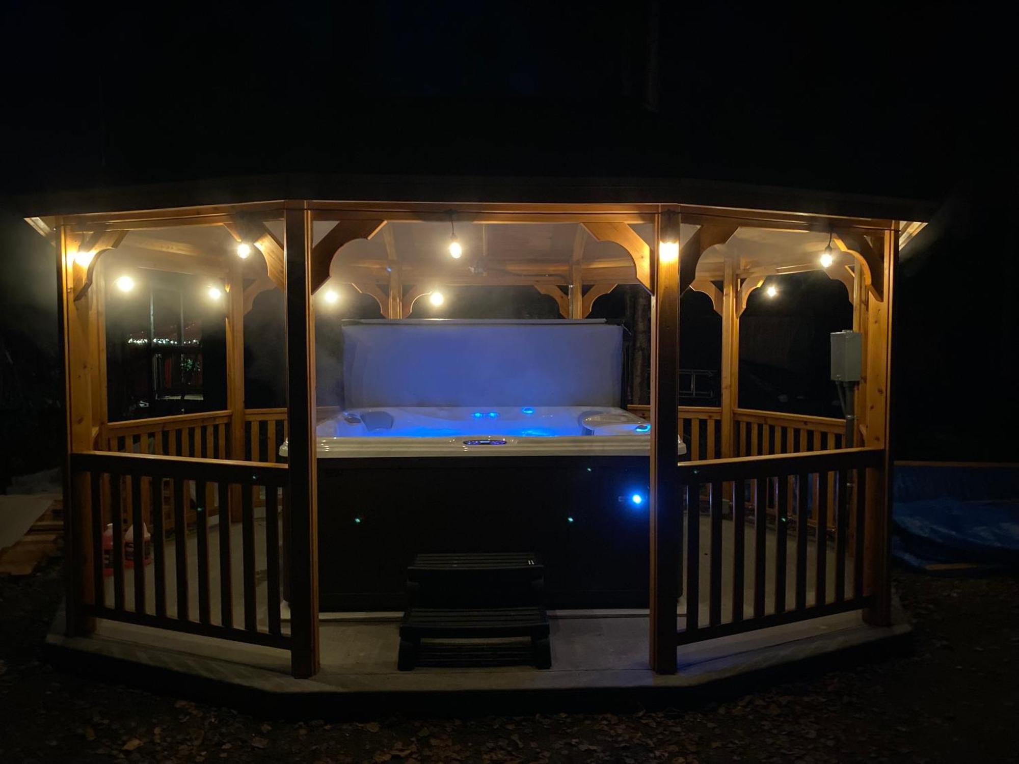 Talkeetna Log Cabin With Hot Tub Unit 1 Экстерьер фото