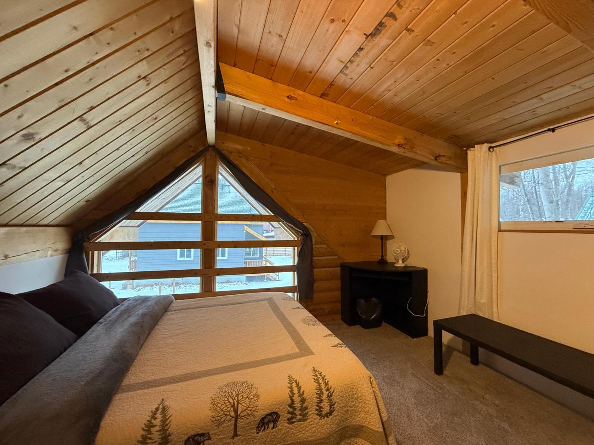 Talkeetna Log Cabin With Hot Tub Unit 1 Экстерьер фото